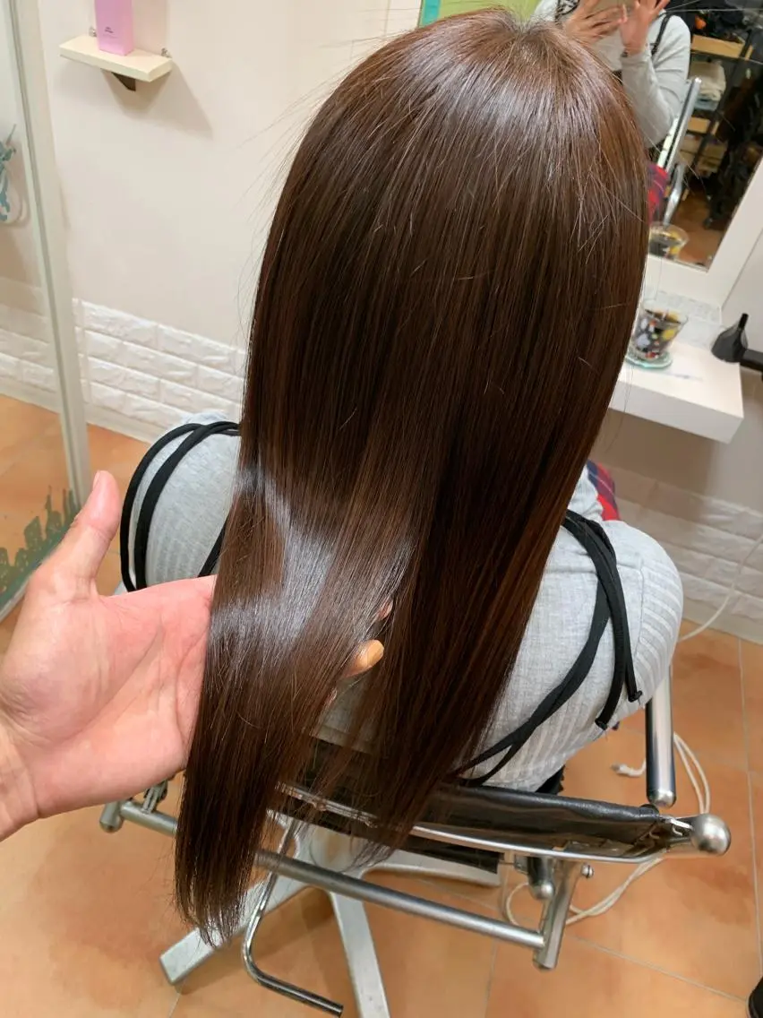 ロング 中村 誠のヘアスタイル