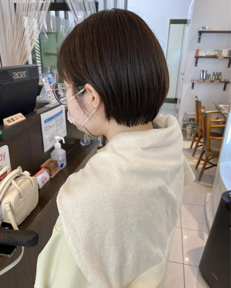 ショート カラー アレンジ&ショート 💙YUKINOのヘアスタイル