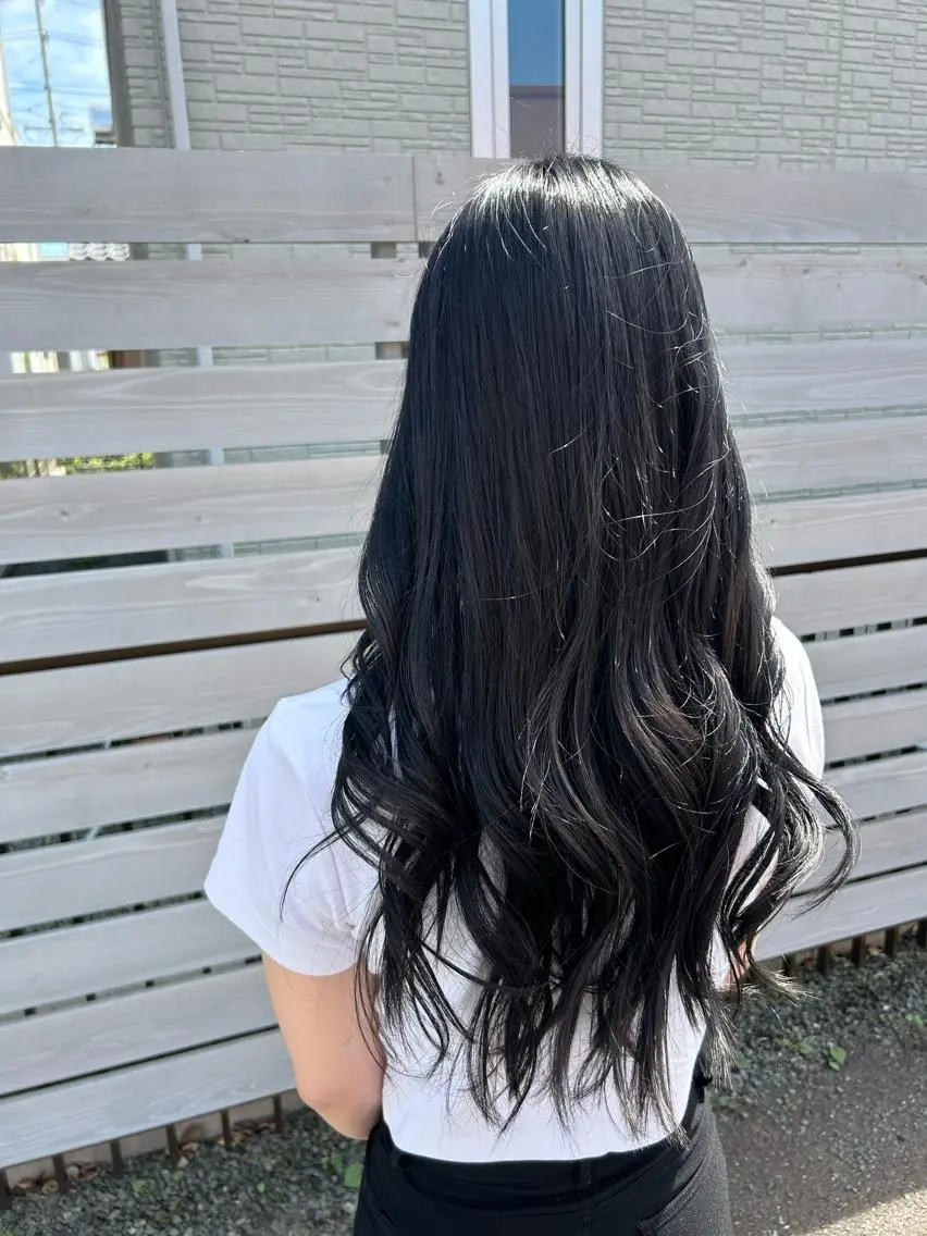ロング カラー バレイヤージュ ブリーチ ケアブリーチ 透明感カラー デザインカラー 🔆韓国 norika🔆のヘアスタイル
