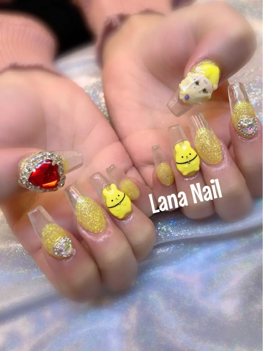 ネイル スカルプネイル Lana Nailのネイルデザイン