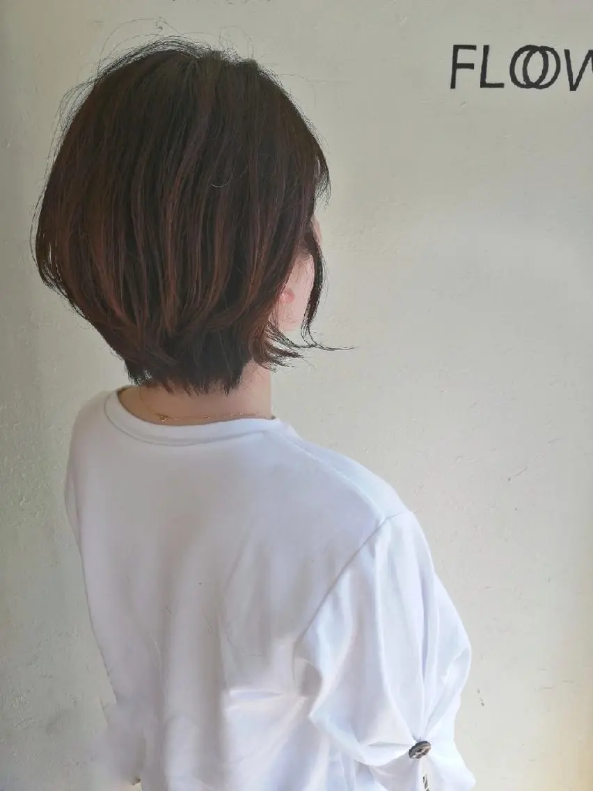 ショート パーマ ショートボブ ボブ ショートヘア カット パーマ トリートメント ohno junのヘアスタイル