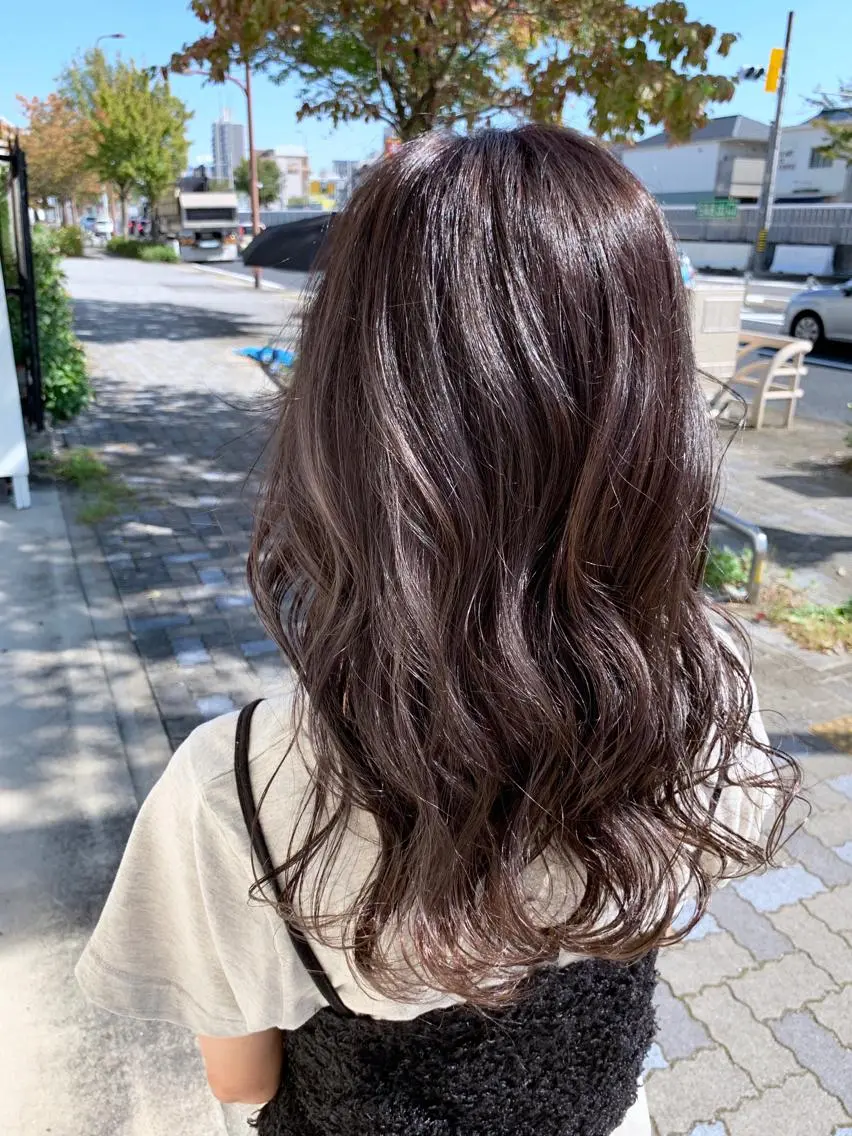 ロング カラー カット ヘアカラー トリートメント 🍀ナガヤマ ヒデアキ🍀のヘアスタイル
