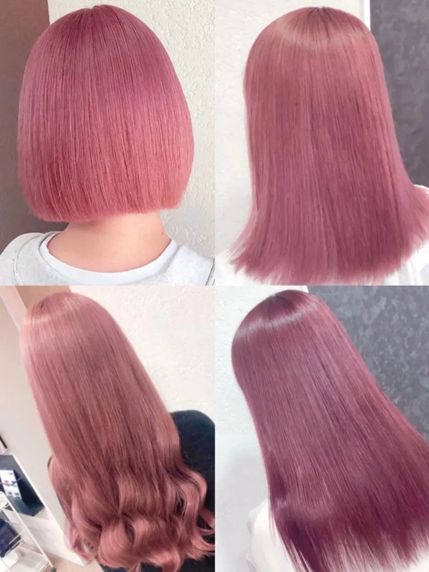 セミロング カラー ブリーチ/髪質改善 店長　板垣智大のヘアスタイル