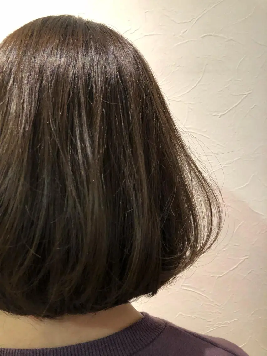 ミディアム カラー ヘアアレンジ IVY villa Suzu.のヘアスタイル