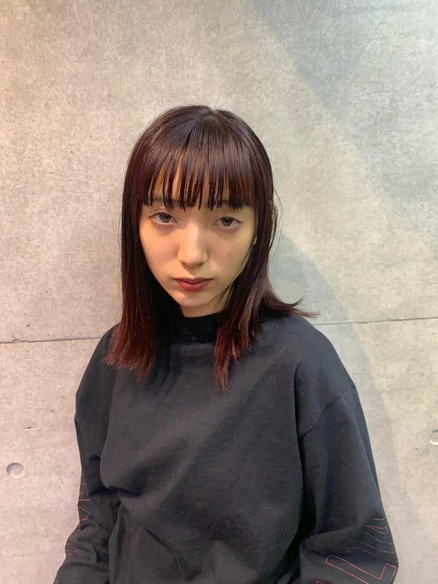 ミディアム トリートメント 酸熱トリートメント カット ヘアカラー オシャレ髪✔️ 店長オオキアキヒロのヘアスタイル