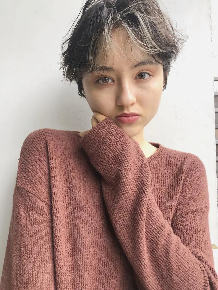 ショート カット ヘアカラー トリートメント 新宿/ハイトーン/ ボブ/Koheiのヘアスタイル