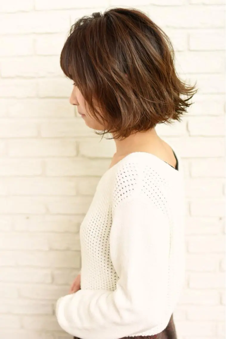 ショート ボブ 中村 瑛秀のヘアスタイル