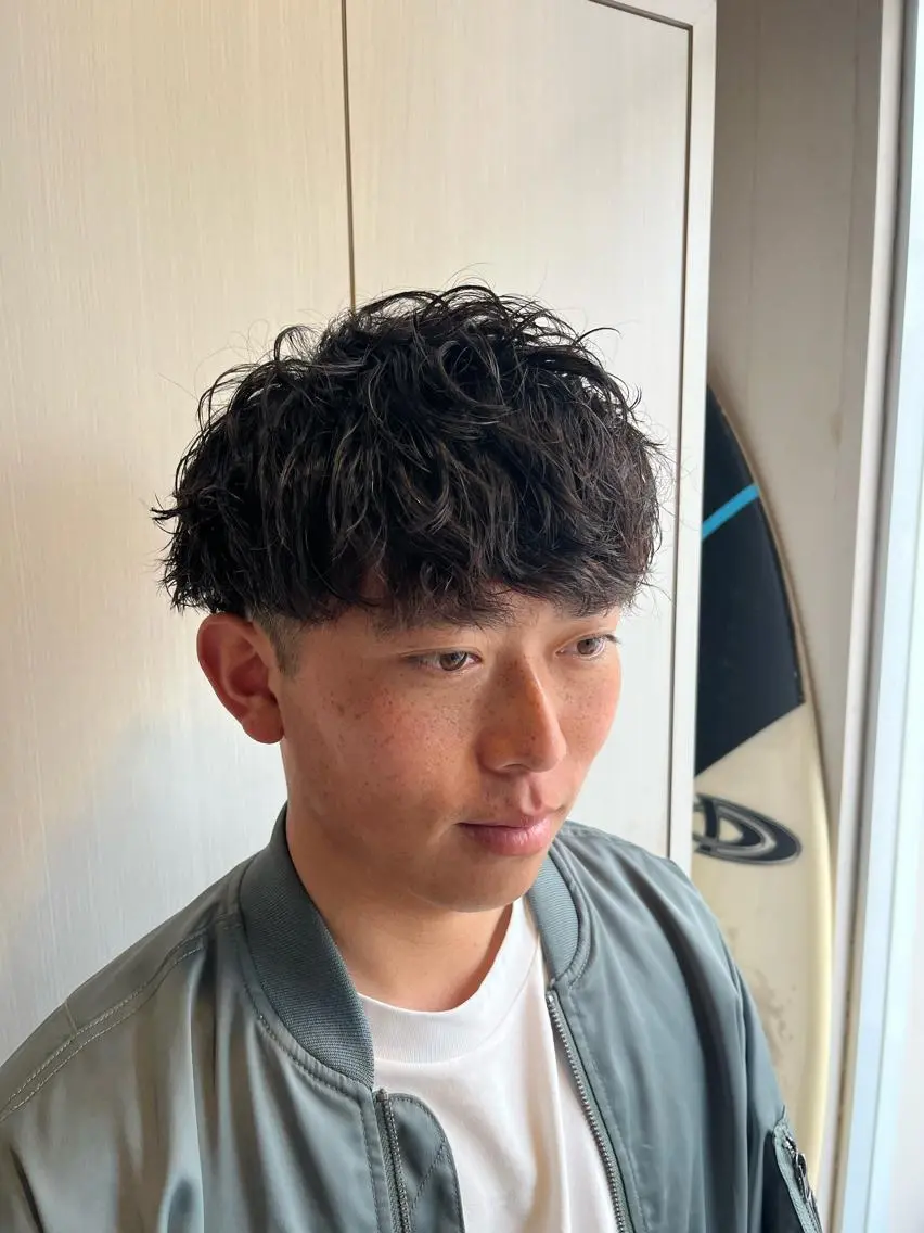 パーマ メンズ カット こじま しょういちのヘアスタイル