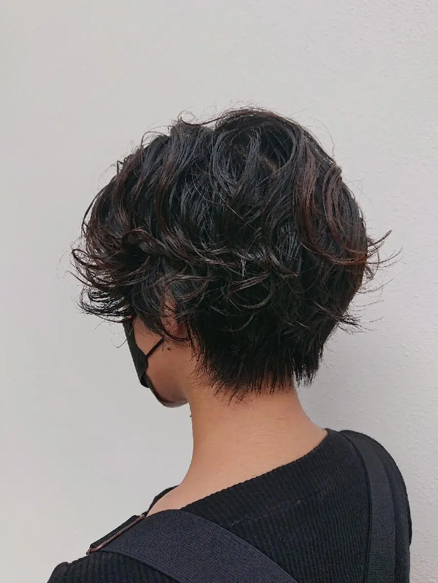 ショート パーマ ショートヘア 「sumi」 AMIのヘアスタイル
