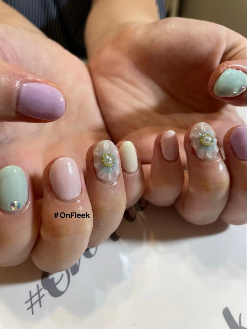 ネイル ハンドネイル NailSalon ＃OnFleekのネイルデザイン