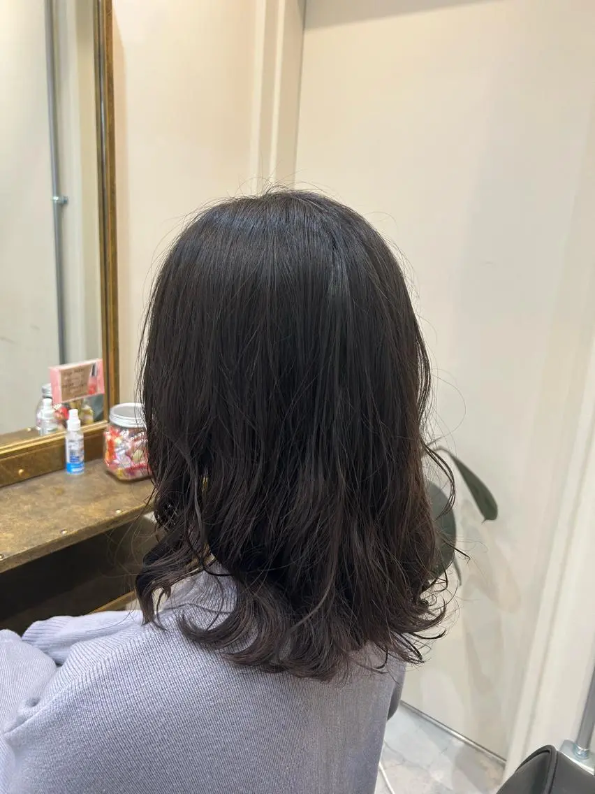 ミディアム ミディアムパーマ メンズカット/新宿 /みづき🌙のヘアスタイル