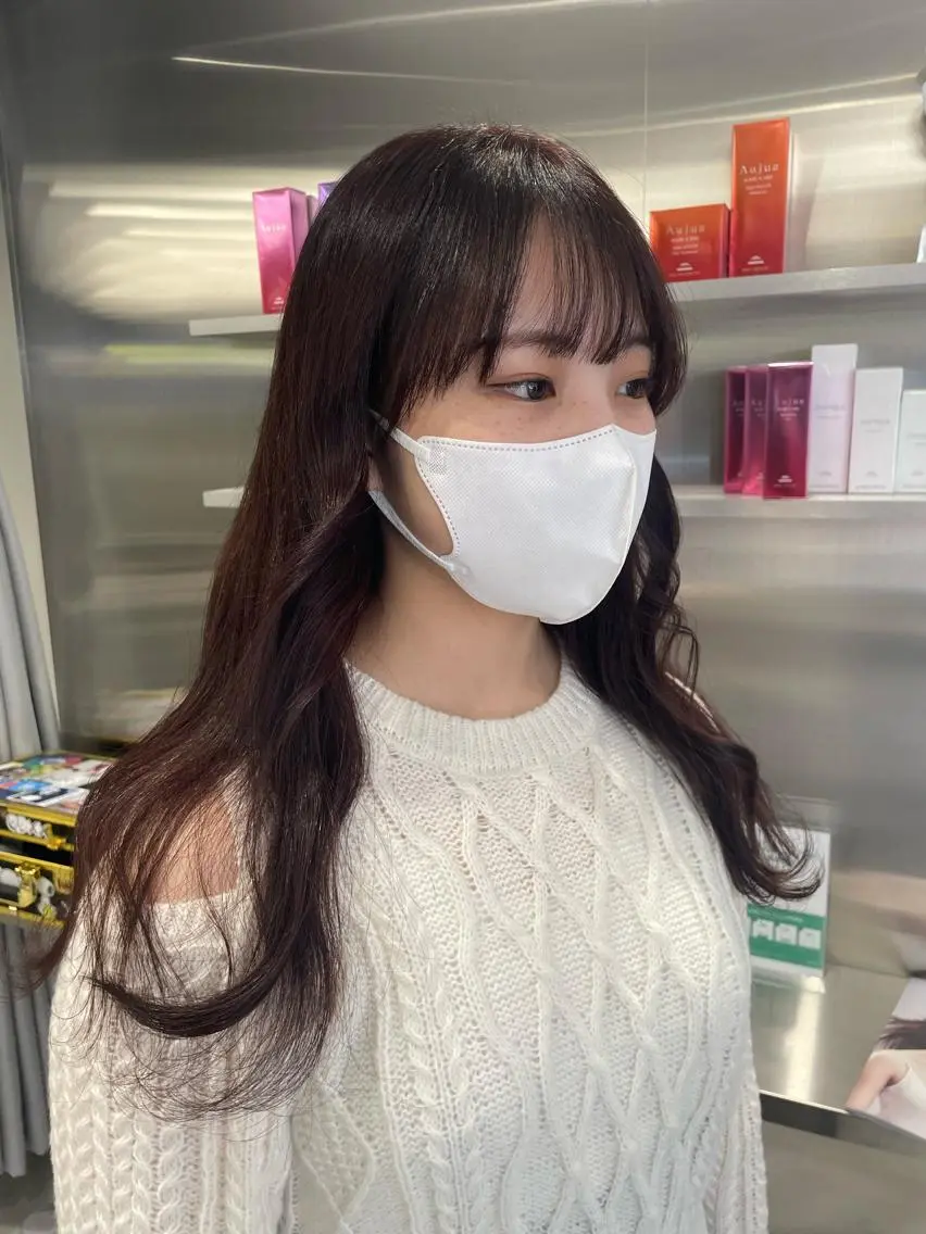 ロング カラー ラベンダーカラー ピンクカラー ヘアカラー 🧁はるひ/ ZEST Ivy🎀のヘアスタイル