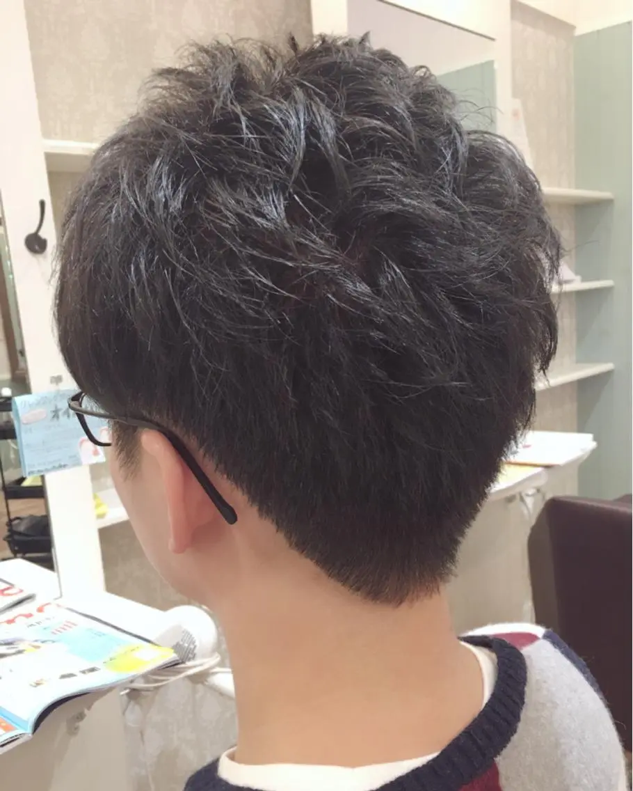 ショート メンズ ショートヘア ビーズアモール 豊田店のヘアスタイル