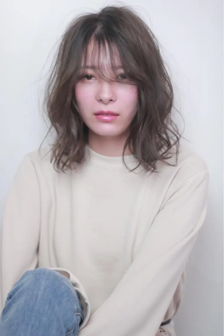ミディアム カット ヘアカラー トリートメント ✂︎ショートの匠✂︎ 坂巻 慶輔のヘアスタイル