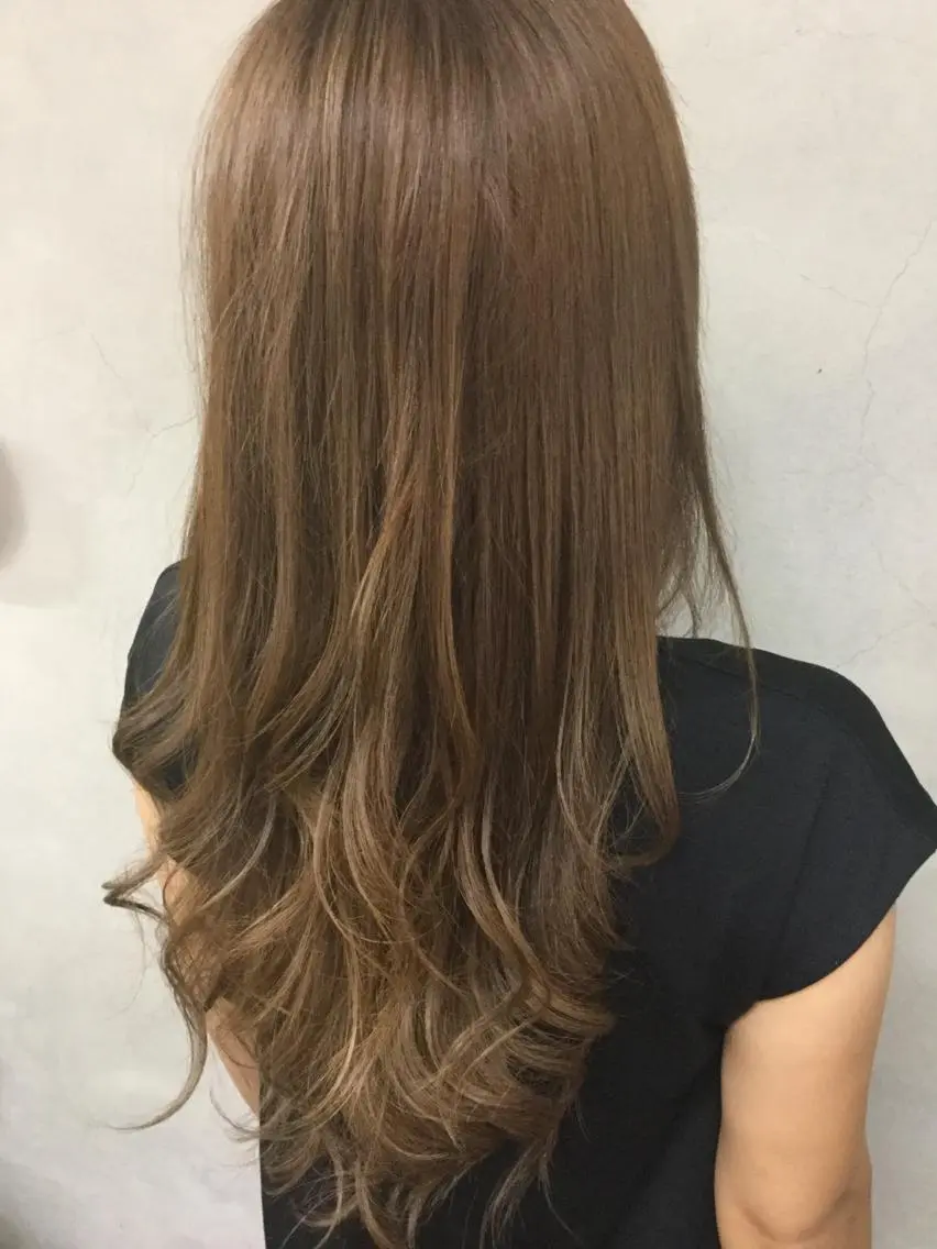 カラー アッシュ グラデーションカラー 後藤 健史のヘアスタイル