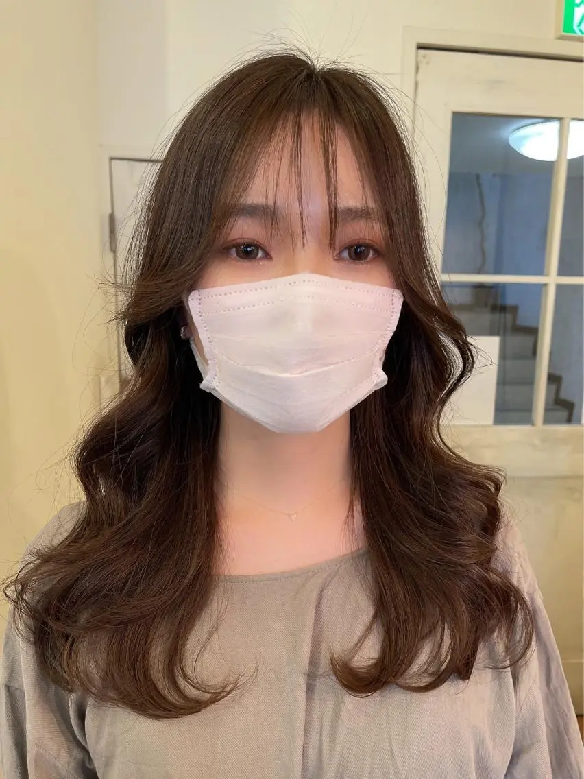 カラー カット 韓国ヘア🇰🇷 有田裕也のヘアスタイル