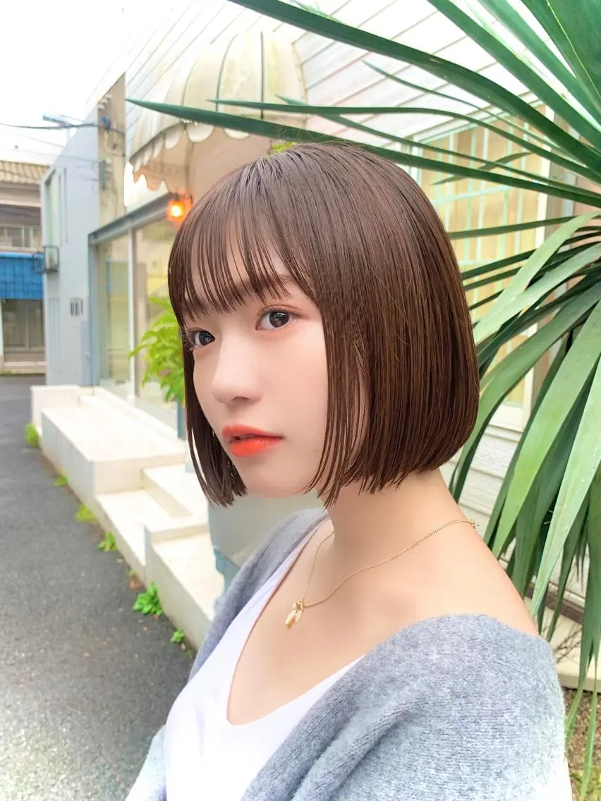 ショート カラー カット ヘアカラー トリートメント ヘアセット 🫧艶ダブルカラー ブリーチ🫧トモヤのヘアスタイル