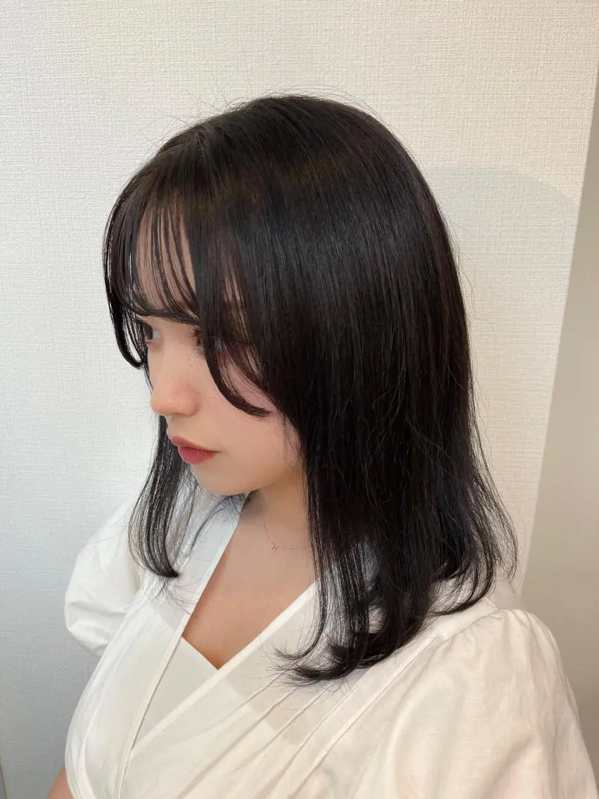 カラー ラベンダーカラー ピンクカラー シルバー ヘアカラー トリートメント 渡邉 瑠奈のヘアスタイル
