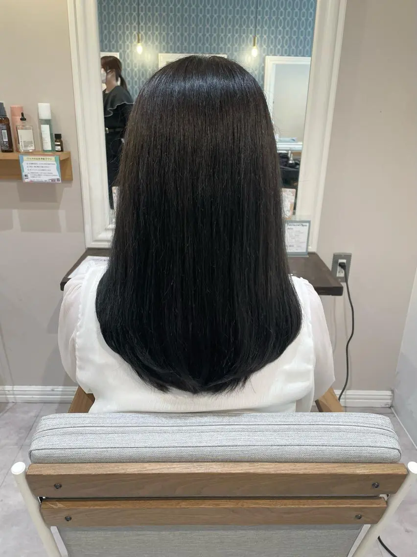 カラー かとう はるかのヘアスタイル