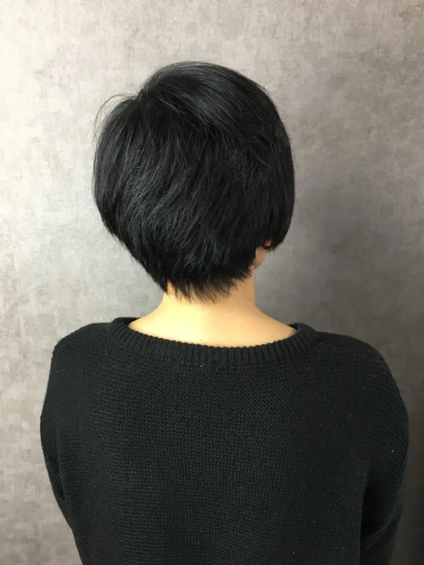ショート カラー ツイストスパイラル パーマ✂︎ KYOUのヘアスタイル