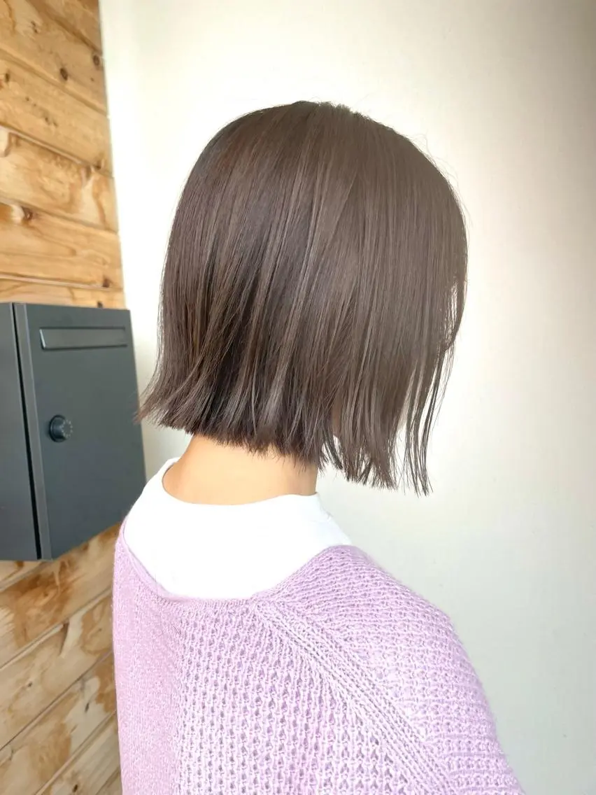 ミディアム 佐藤 大征のヘアスタイル