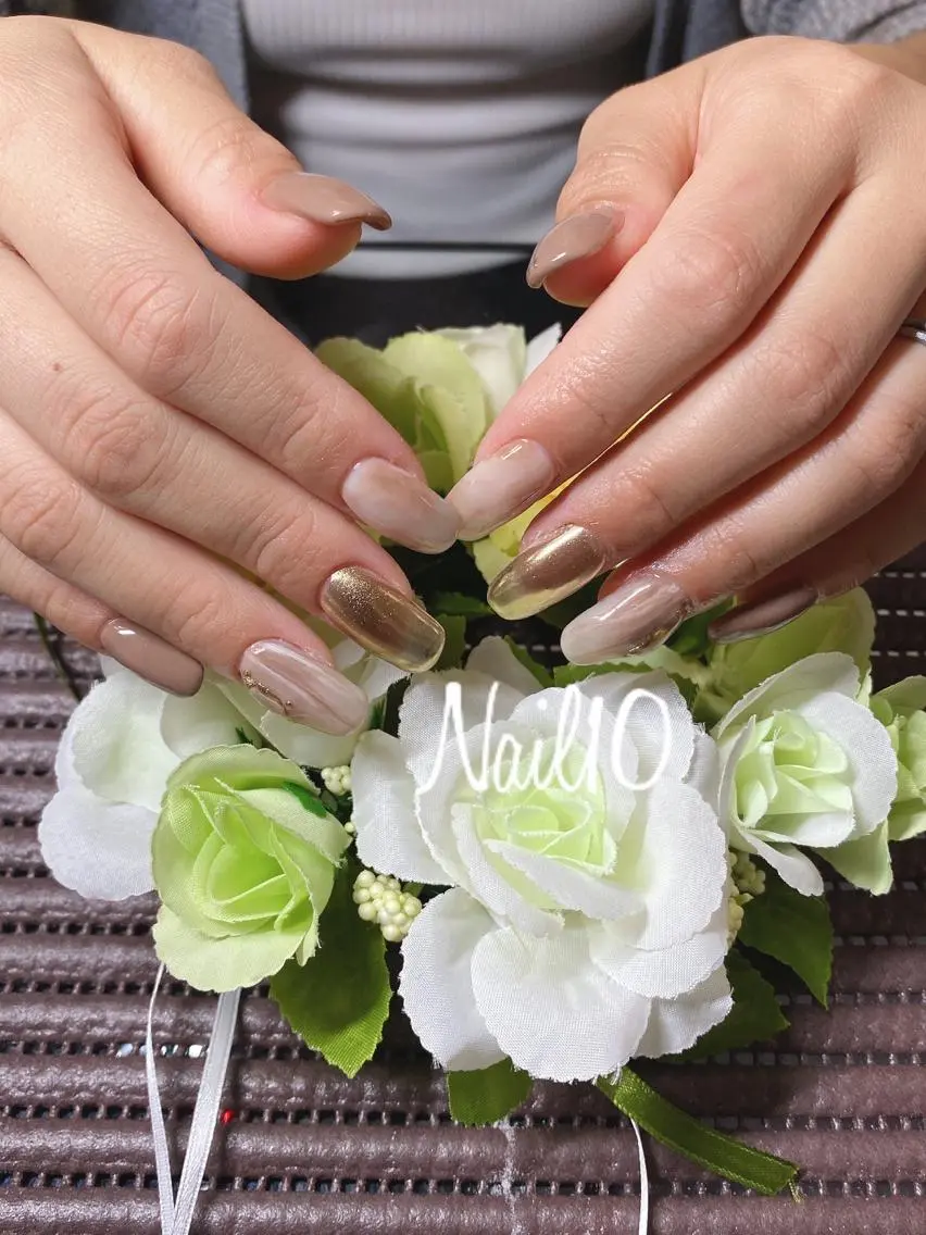 ネイル スカルプネイル シンプルネイル ハンドネイル Nail10 Kakoのネイルデザイン