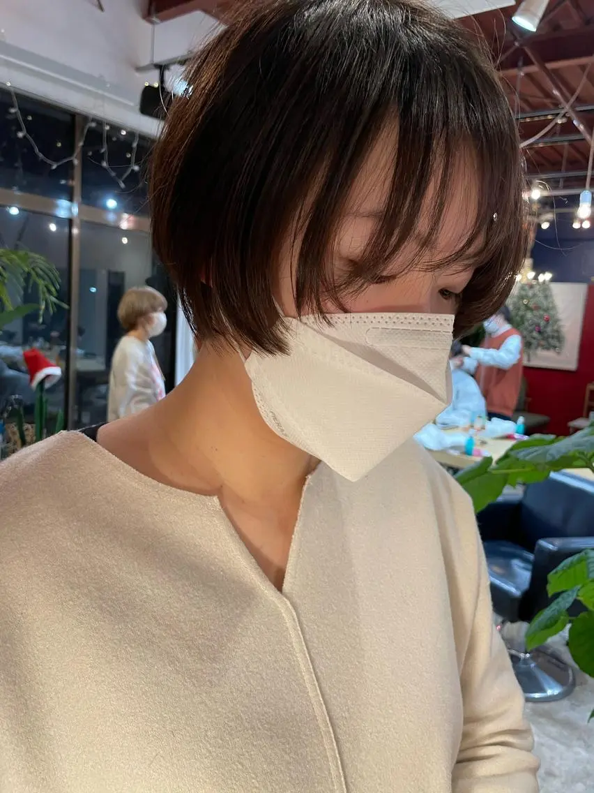 ショート ショートヘア 相田 優子のヘアスタイル