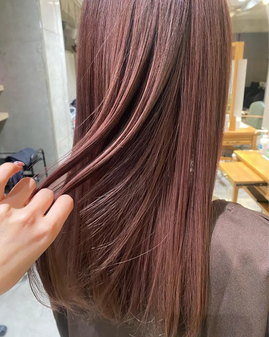 ロング カラー RISAKO レイヤーカット🎀のヘアスタイル