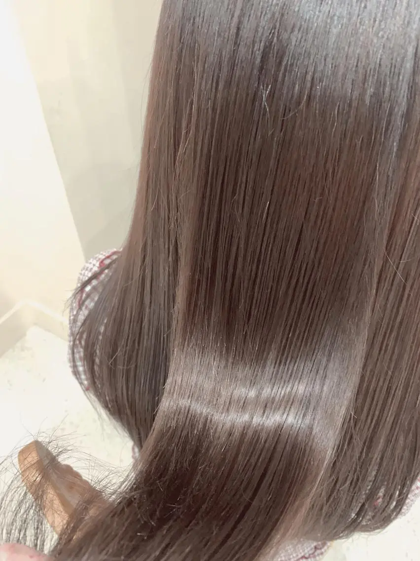ロング カラー カット ヘアカラー トリートメント 笠原 健人のヘアスタイル