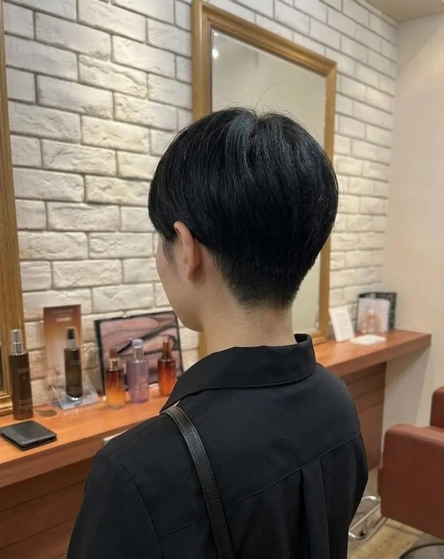 ショート カット トリートメント flencia 丸 和博|カットのヘアスタイル