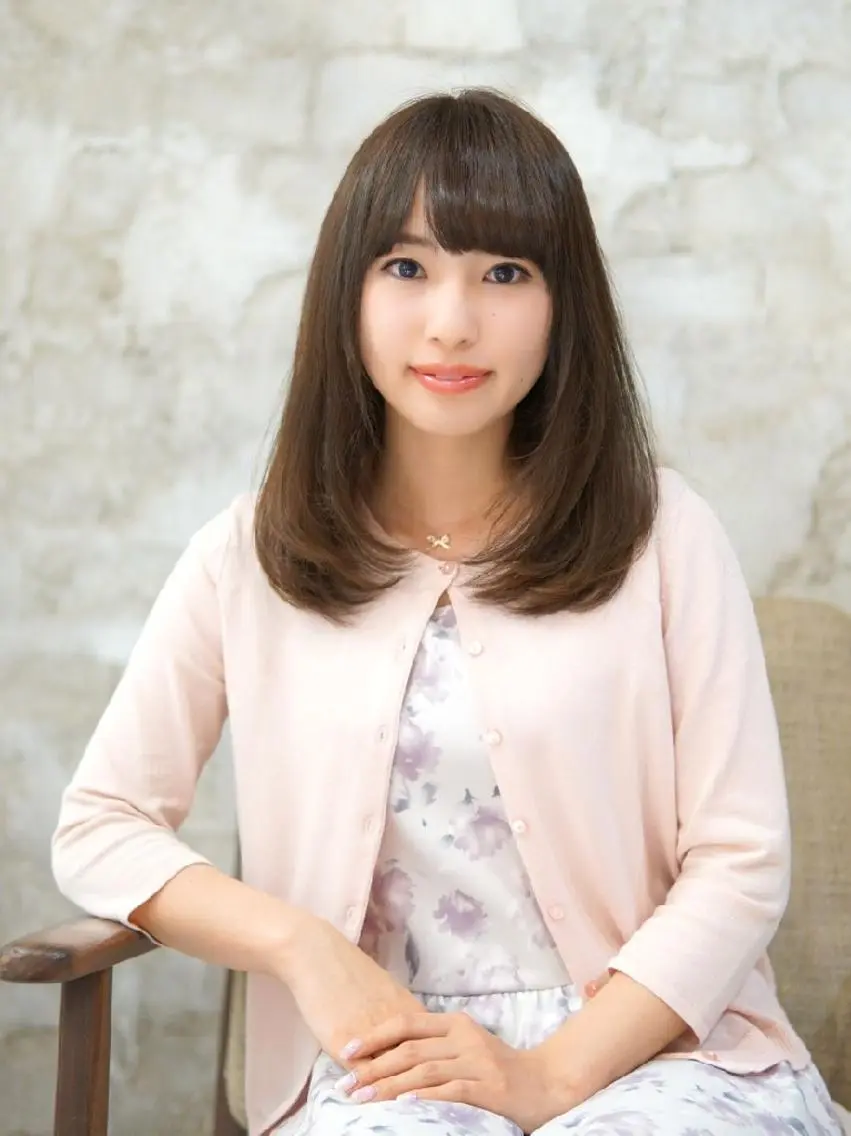 ミディアム 永野 良一のヘアスタイル