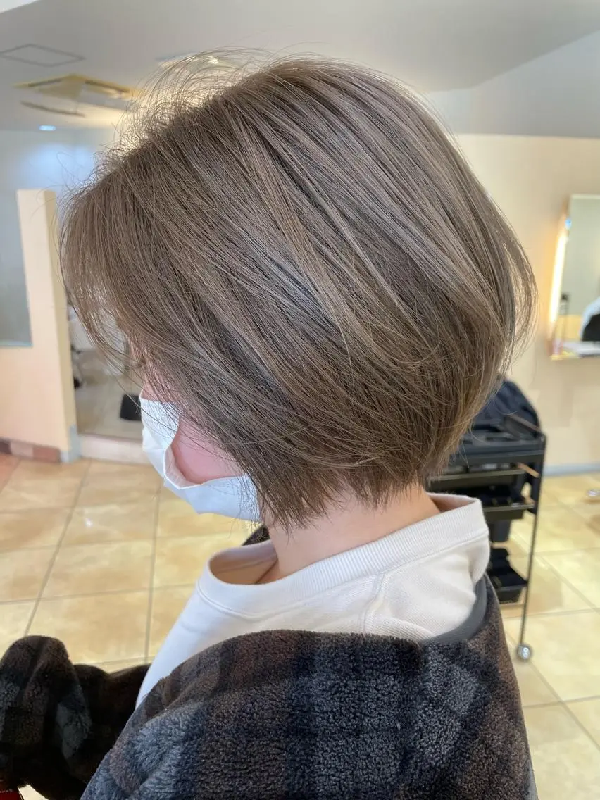 ショート 池田 早穂のヘアスタイル
