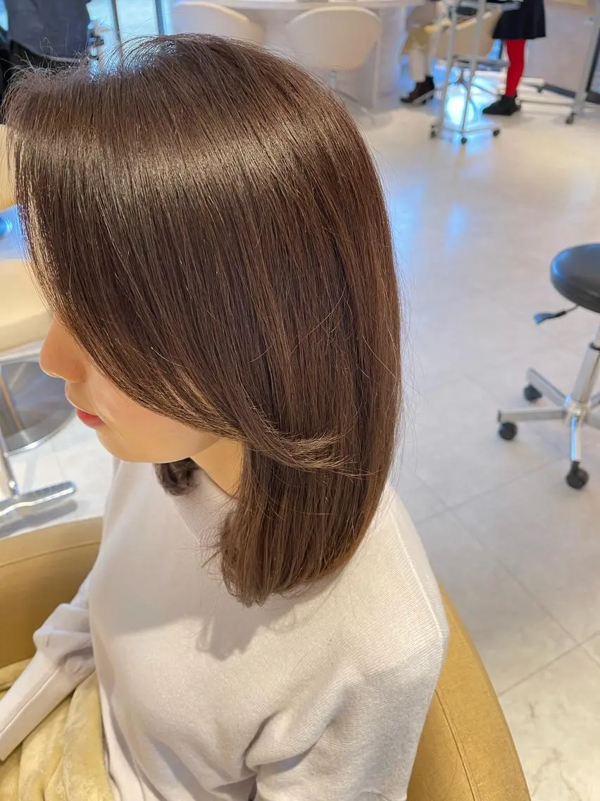 セミロング トリートメント 🫧美髪縮毛矯正 🫧SEKIのヘアスタイル