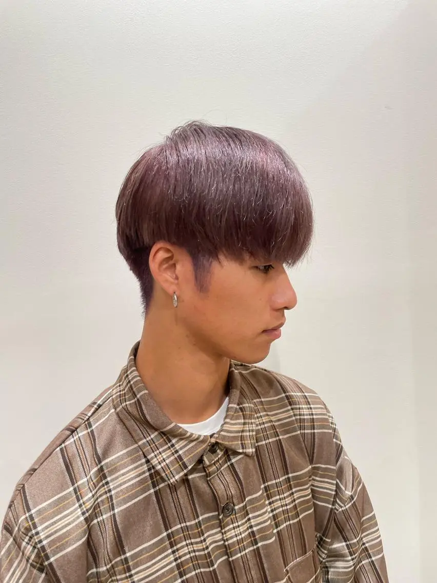 カラー メンズ 流行デザイン特化 東方 舜のヘアスタイル