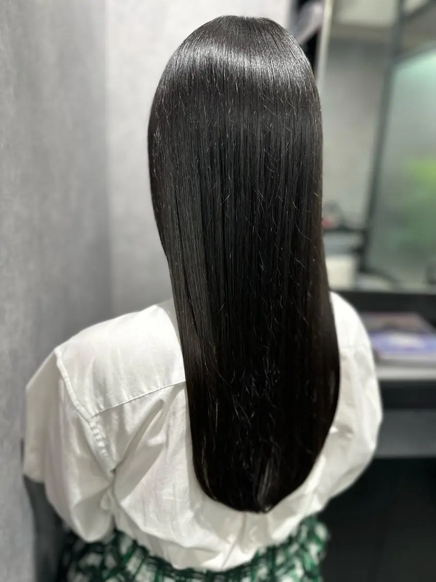 ロング トリートメント カット トリートメント 岩崎 恵実のヘアスタイル