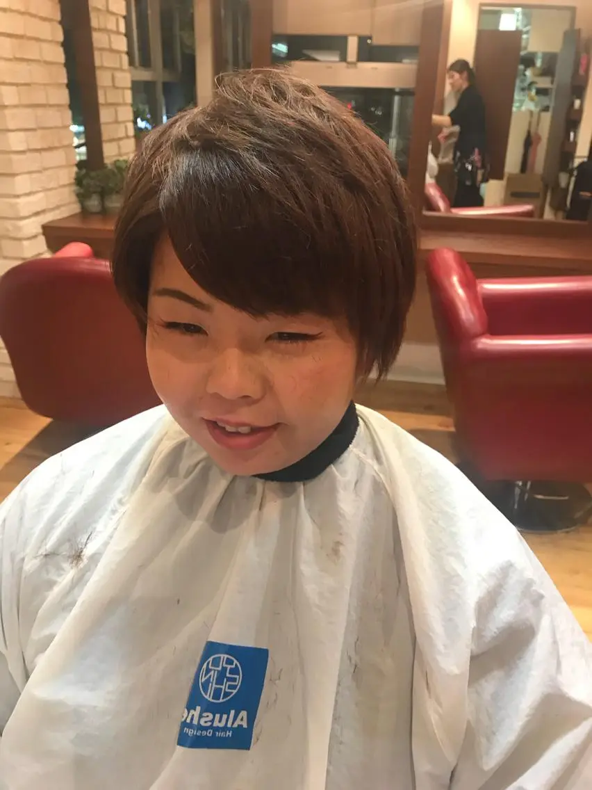 ショート 銀座フリーランススタ イリストMIYUKIのヘアスタイル