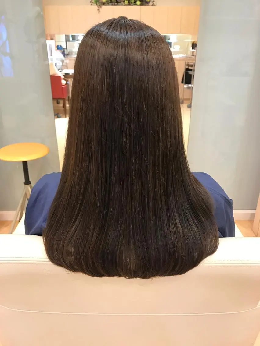 ロング 髪質改善 トリートメント 棚原 春奈のヘアスタイル