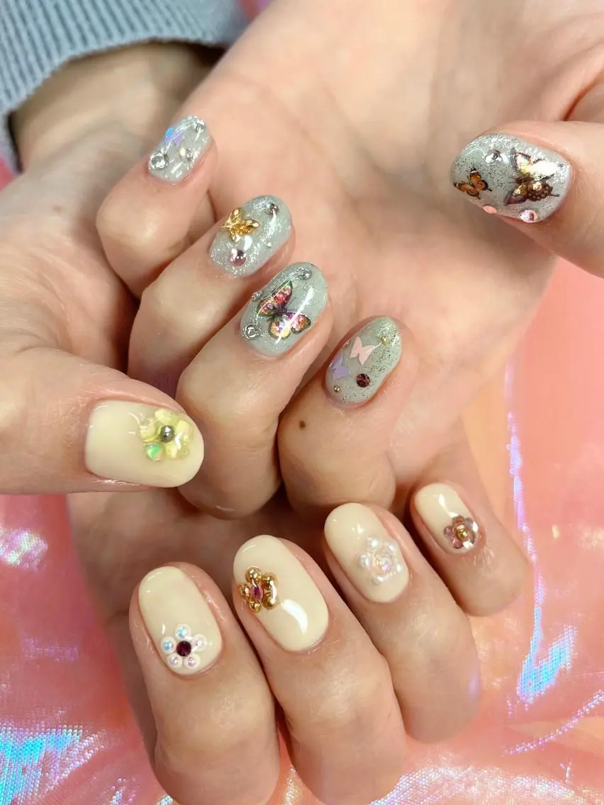 ネイル 春ネイル Nail salon Euphoriaのネイルデザイン