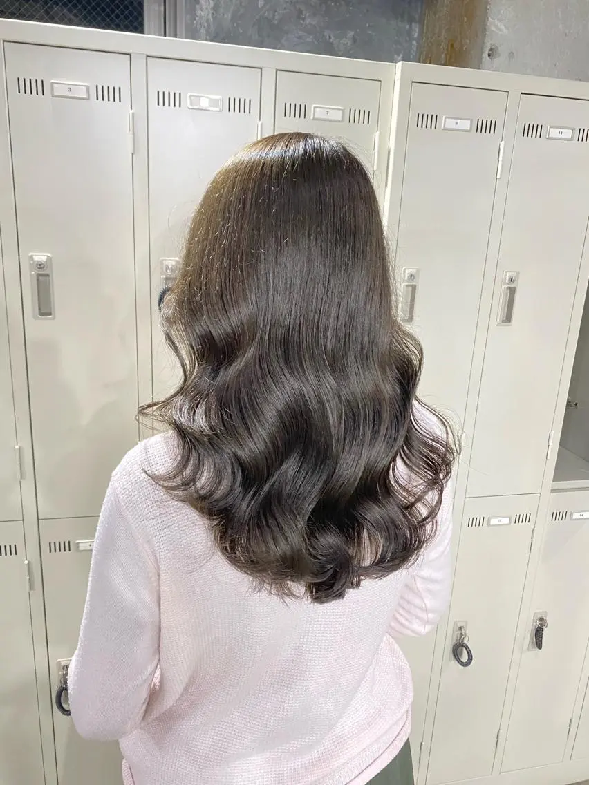 ロング カラー ヘアカラー トリートメント ヘッドスパ ヘアセット エフェクトブリーチ 🌟前澤啓太朗のヘアスタイル