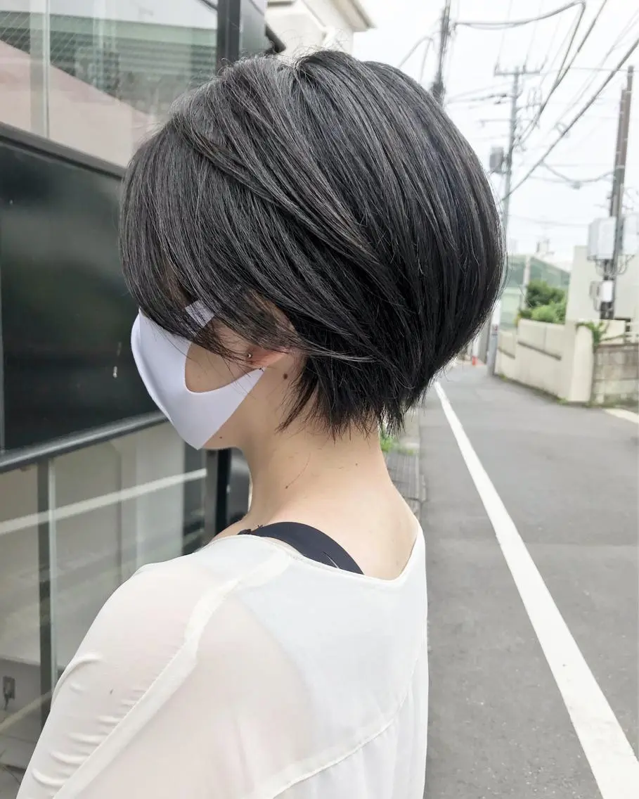 ショート シンプル+αな デザインを 松崎陸のヘアスタイル