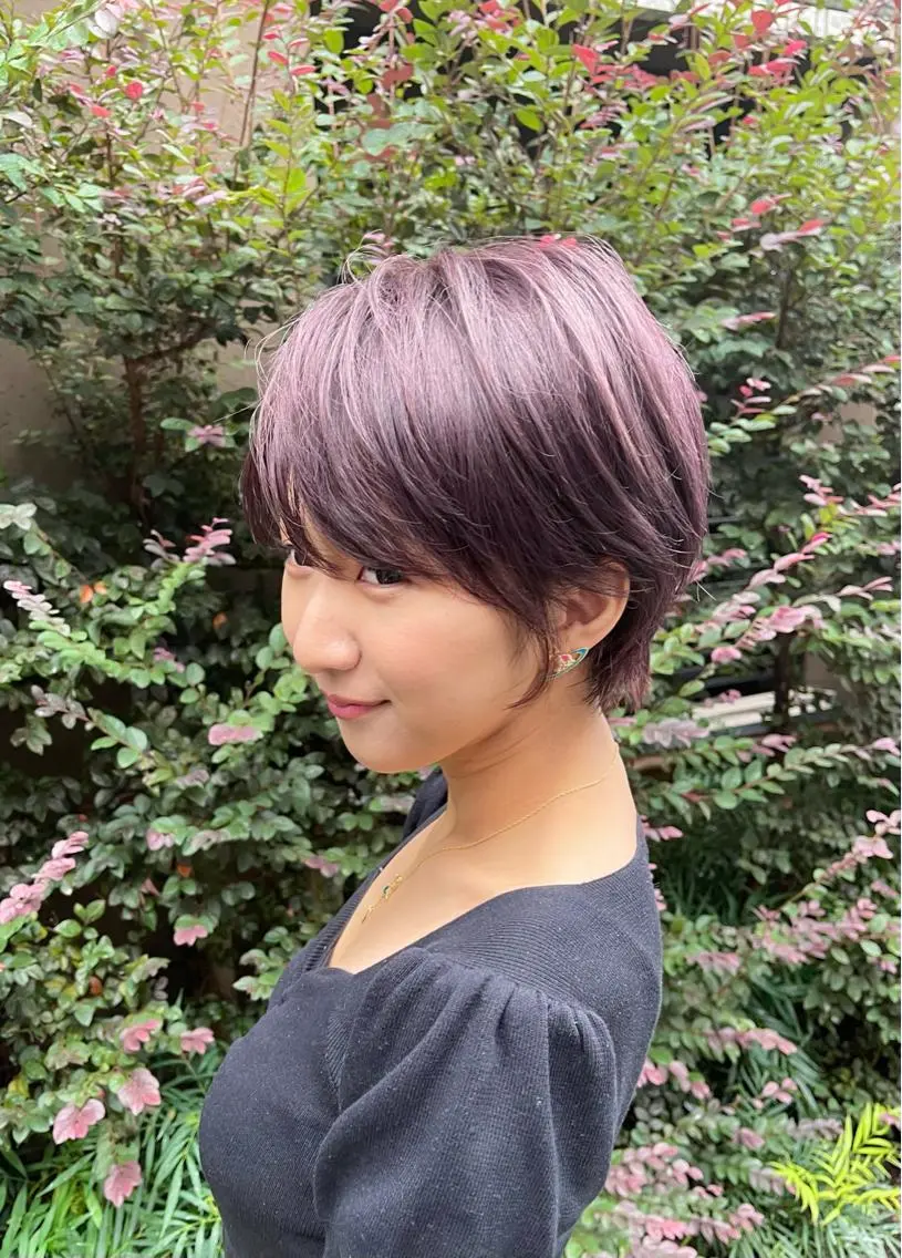ショート ショートボブ ハンサムショート 丸みショート ボブ ショートヘア 荻窪/ショートヘア✨ ショートボブ長松大哉のヘアスタイル