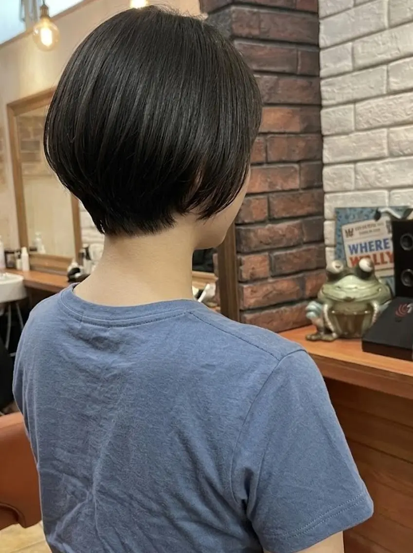 ショート ショートヘア カット ヘアカラー トリートメント flencia 丸 和博|カットのヘアスタイル