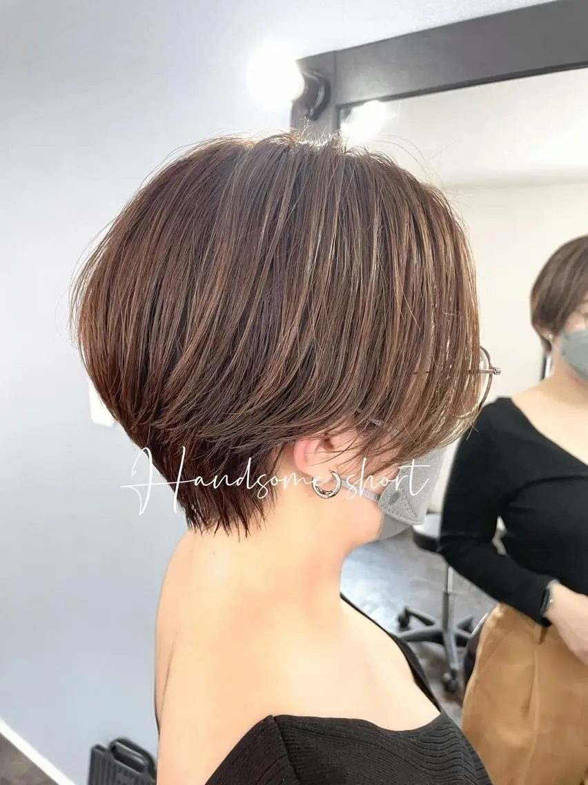 ショート ハンサムショート ショートヘア カット 【 DIPTH 】 代表コウキ🥇のヘアスタイル