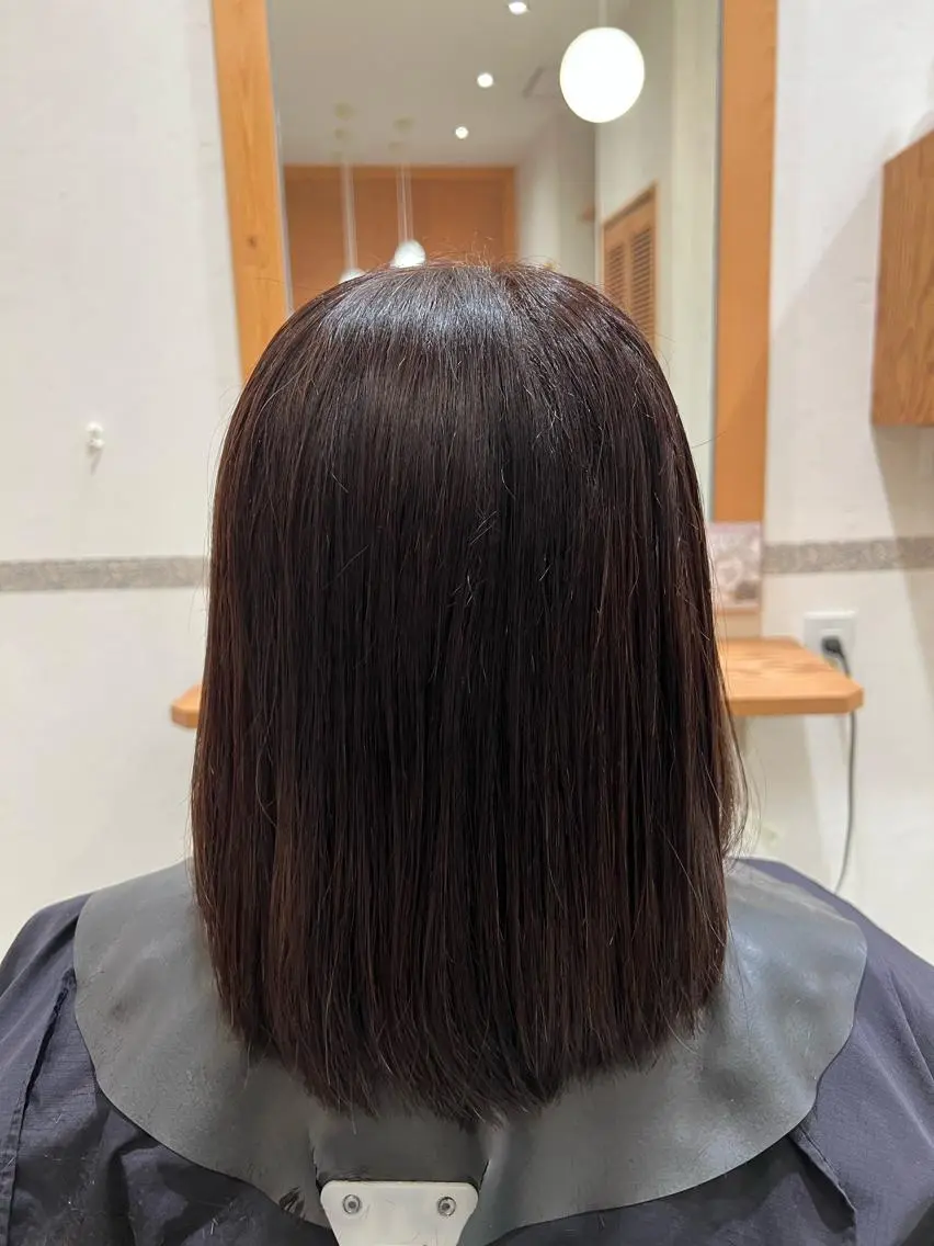 ミディアム カット トリートメント TELA HAIR 幕張本郷店 千尋のヘアスタイル