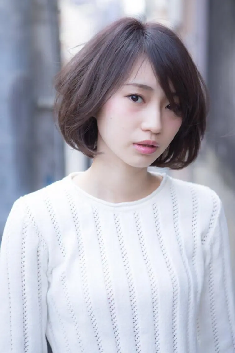 ショート 馬渕 由梨のヘアスタイル