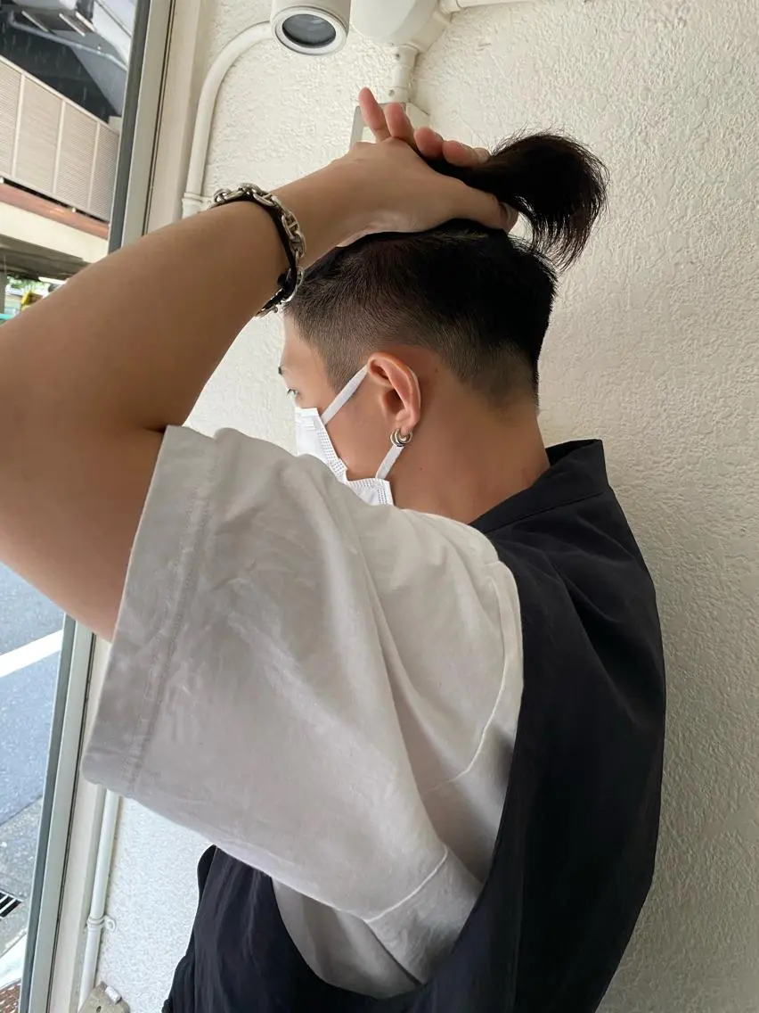 ショート メンズ 刈り上げ 小川 美奈のヘアスタイル