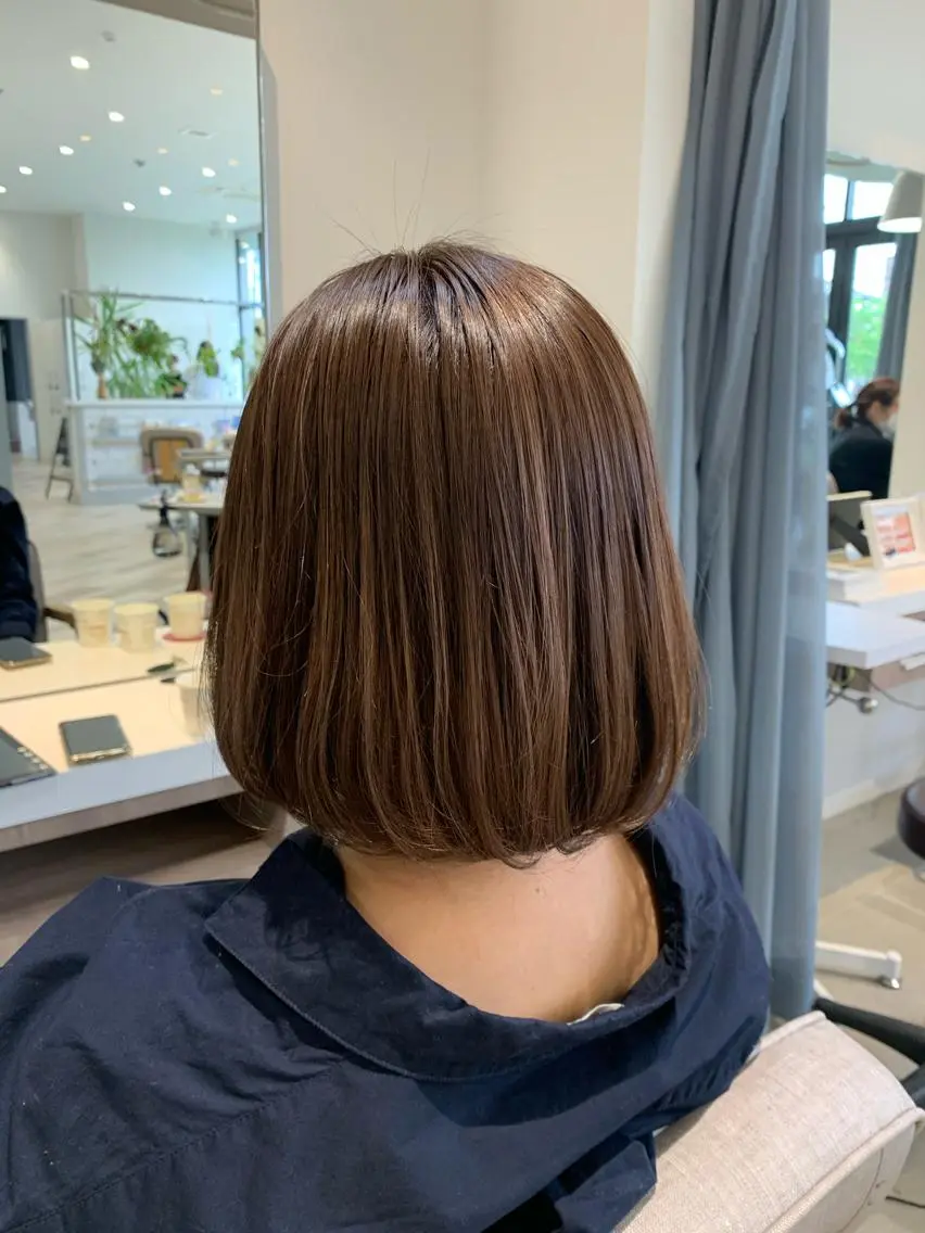 ミディアム カラー stylist N0Nのヘアスタイル