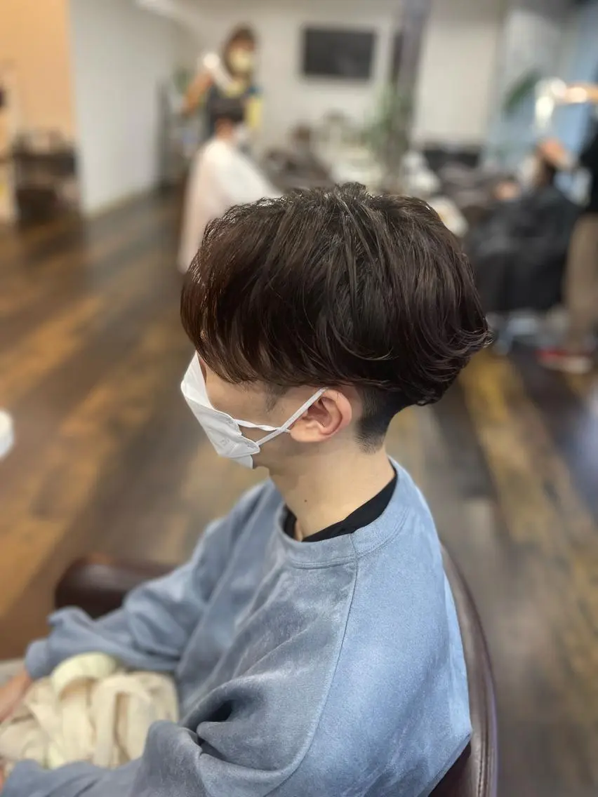 メンズ カルマパーマ メンズパーマ 菊田 悠斗のヘアスタイル