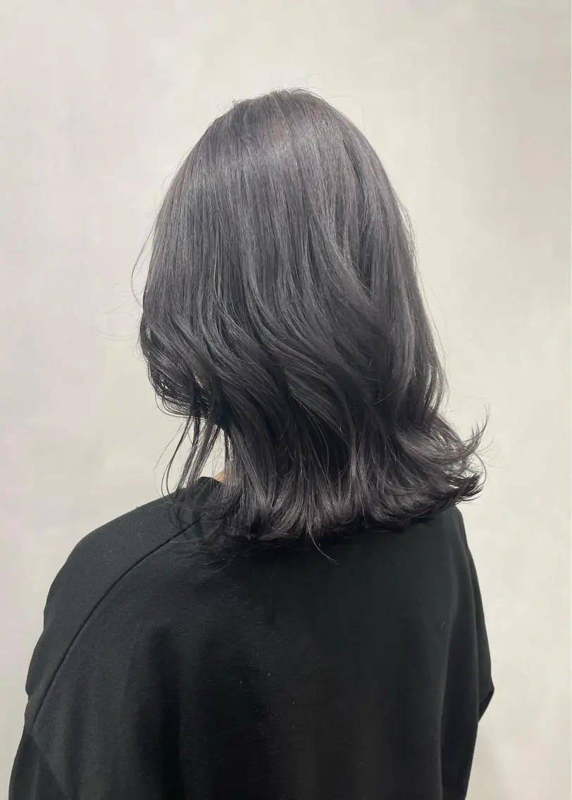 セミロング カラー グレージュ イルミナカラー カット ヘアカラー トリートメント 🦋レイヤーカット ミドリカワ🦋のヘアスタイル