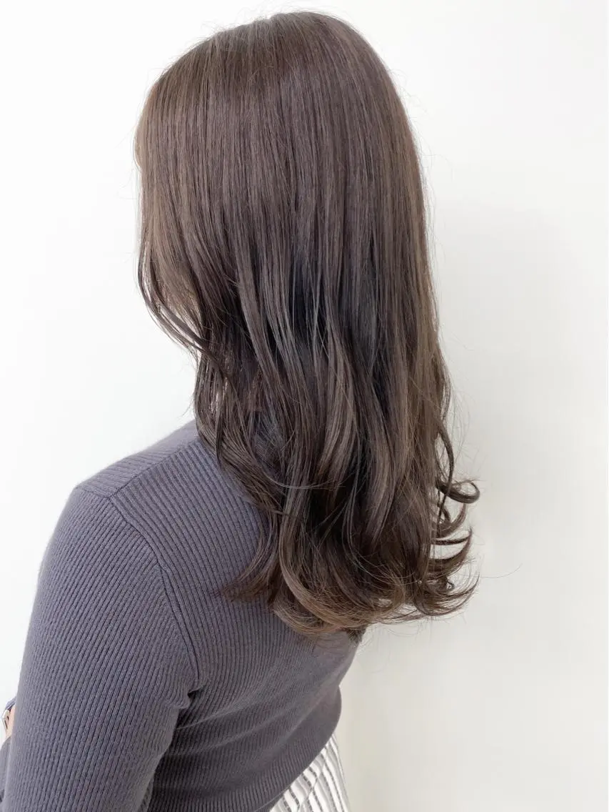 セミロング カラー ベージュカラー 透明感カラー カット ヘアカラー トリートメント 丹羽 隼人/髪質改善 /韓国ヘア🇰🇷のヘアスタイル
